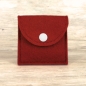 Preview: Rosenkranztasche Weinrot, Kreuze