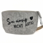 Preview: Kulturtasche / Kosmetiktasche / Allerleitasche in Größe S und M