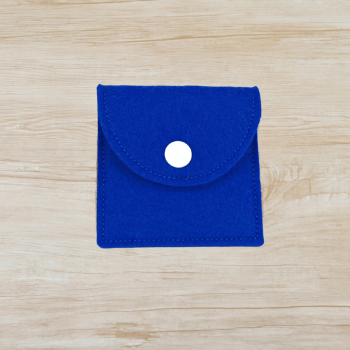 Rosenkranztasche in royalblau