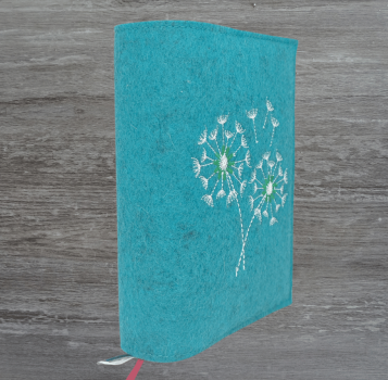 Wosadnikhülle in lagune meliert, Pusteblume