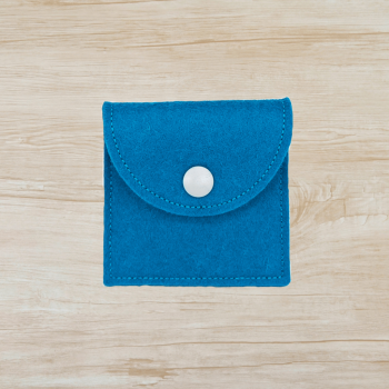 Rosenkranztasche in petrol