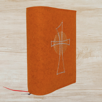 Wosadnikhülle in rost meliert, Kreuz