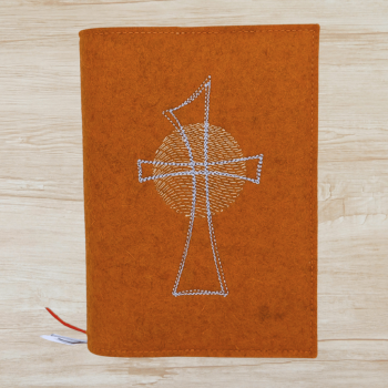 Wosadnikhülle in rost meliert, Kreuz