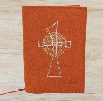 Wosadnikhülle in rost meliert, Kreuz