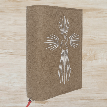 Wosadnikhülle in schlamm meliert, Taube ,Kreuz