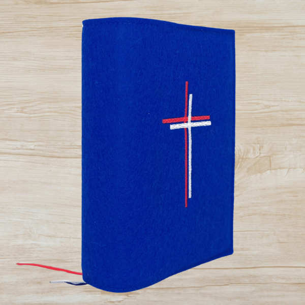 Wosadnikhülle in royalblau, Kreuze