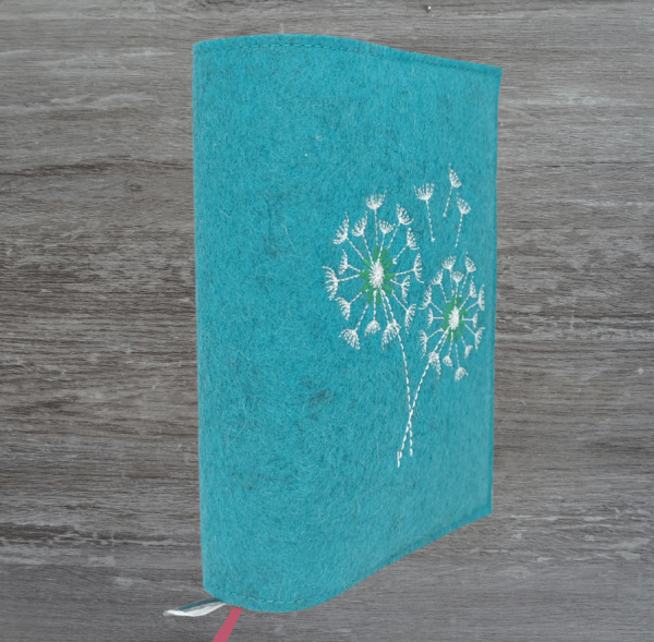 Wosadnikhülle in lagune meliert, Pusteblume