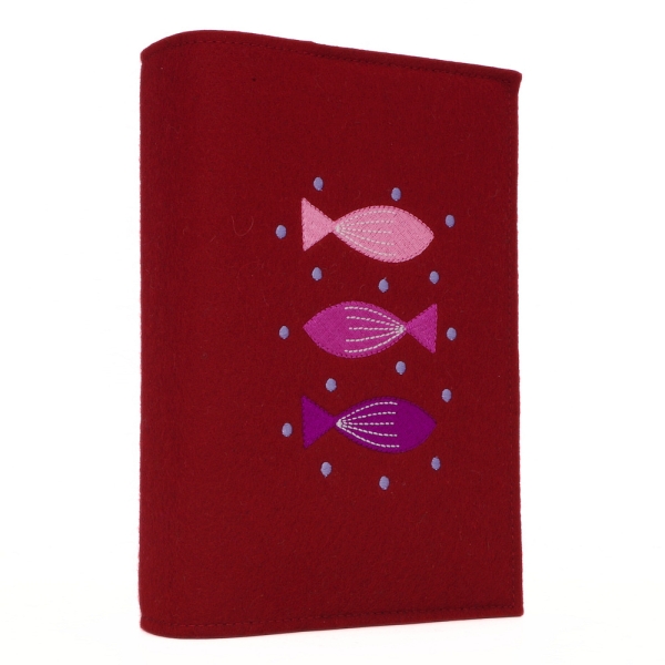 Wosadnikhülle, Gotteslobhülle in Weinrot, Fische, Punkte