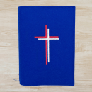 Wosadnikhülle in royalblau, Kreuze