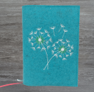 Wosadnikhülle in lagune meliert, Pusteblume