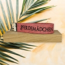 Schlüsselanhänger aus Wollfilz in rosé meliert